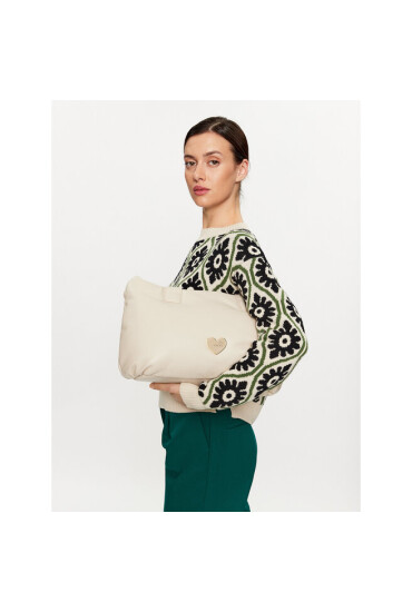 LOVE MOSCHINO Дамска чанта Borsa Pu Puffy JC4271PP0HKN0110 Avorio - Mera.bg