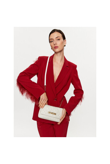 LOVE MOSCHINO Дамска чанта Borsa Quilted JC4097PP0HLA0120 Offwhite - Mera.bg