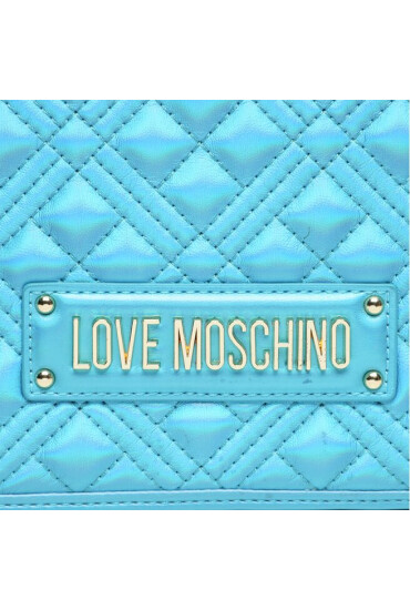 LOVE MOSCHINO Дамска чанта JC4000PP1HLA0851 Petrolio Laminato - Mera.bg