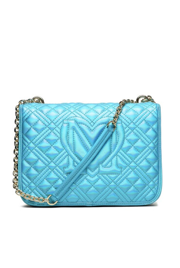 LOVE MOSCHINO Дамска чанта JC4000PP1HLA0851 Petrolio Laminato - Mera.bg