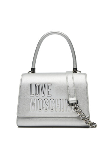 LOVE MOSCHINO Дамска чанта JC4024PP1MKD196B Сребрист - Mera.bg