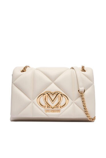 LOVE MOSCHINO Дамска чанта JC4041PP0NLC0110 Екрю - Mera.bg