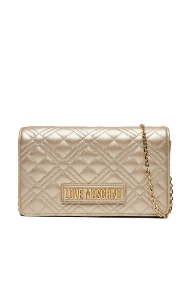 LOVE MOSCHINO Дамска чанта JC4079PP1MLA196A Златист - Mera.bg
