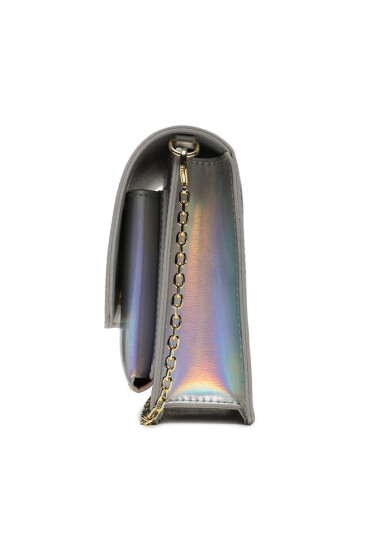LOVE MOSCHINO Дамска чанта JC4095PP1HLS0902 Argento Lminato - Mera.bg