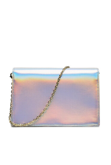 LOVE MOSCHINO Дамска чанта JC4095PP1HLS0902 Argento Lminato - Mera.bg