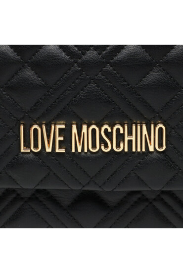 LOVE MOSCHINO Дамска чанта JC4097PP0HLA0000 Nero Galv. Oro - Mera.bg