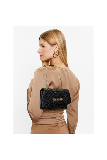 LOVE MOSCHINO Дамска чанта JC4097PP0HLA0000 Nero Galv. Oro - Mera.bg