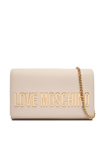 LOVE MOSCHINO Дамска чанта JC4103PP0NKD0110 Екрю - Mera.bg