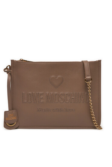 LOVE MOSCHINO Дамска чанта JC4118PP1LL1020A Кафяв - Mera.bg