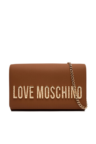 LOVE MOSCHINO Дамска чанта JC4121PP0NKD020A Кафяв - Mera.bg