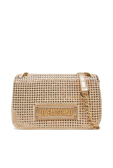 LOVE MOSCHINO Дамска чанта JC4136PP1MLL196A Златист - Mera.bg