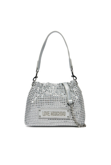 LOVE MOSCHINO Дамска чанта JC4138PP1MLL196B Сребрист - Mera.bg