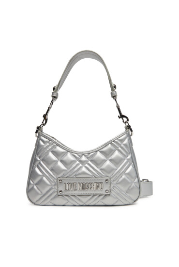 LOVE MOSCHINO Дамска чанта JC4152PP1MLA196B Сребрист - Mera.bg