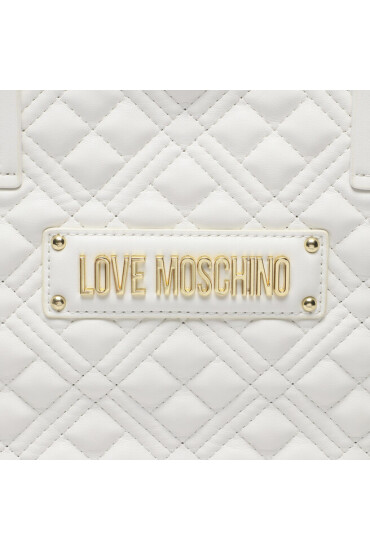 LOVE MOSCHINO Дамска чанта JC4166PP0HLA0120 Off White - Mera.bg
