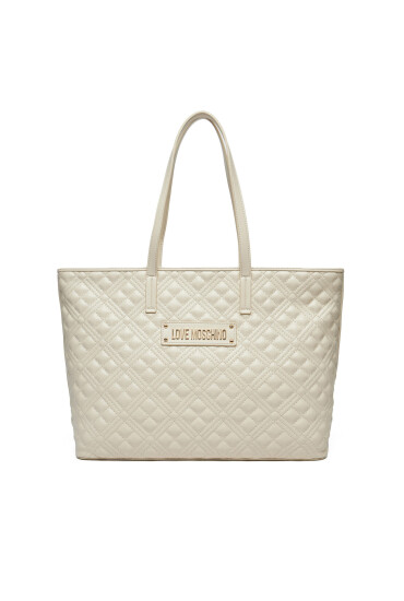 LOVE MOSCHINO Дамска чанта JC4166PP1MLA0110 Екрю - Mera.bg