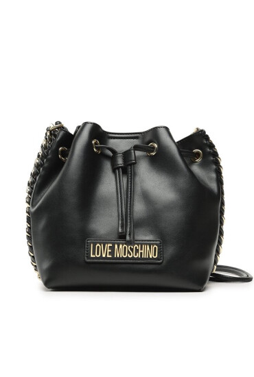 LOVE MOSCHINO Дамска чанта JC4244PP0GKQ0000 Nero/Chain Oro - Mera.bg