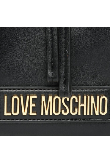 LOVE MOSCHINO Дамска чанта JC4244PP0GKQ0000 Nero/Chain Oro - Mera.bg