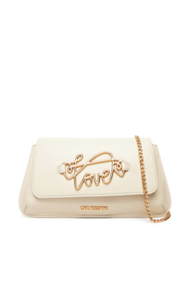 LOVE MOSCHINO Дамска чанта JC4266PP0MKG0110 Екрю - Mera.bg