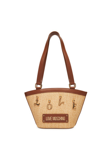 LOVE MOSCHINO Дамска чанта JC4284PP0MKN110A Кафяв - Mera.bg