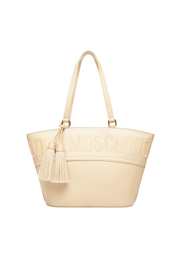 LOVE MOSCHINO Дамска чанта JC4285PP0MKJ0104 Екрю - Mera.bg