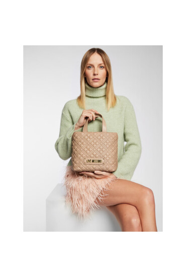 LOVE MOSCHINO Дамска чанта JC4312PP0FLA0209 Taupe - Mera.bg