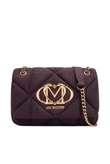 LOVE MOSCHINO Дамска чанта JC4314PP0NKE0650 Виолетов - Mera.bg