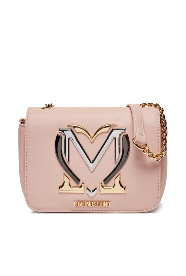 LOVE MOSCHINO Дамска чанта JC4332PP0LKN0601 Розов - Mera.bg