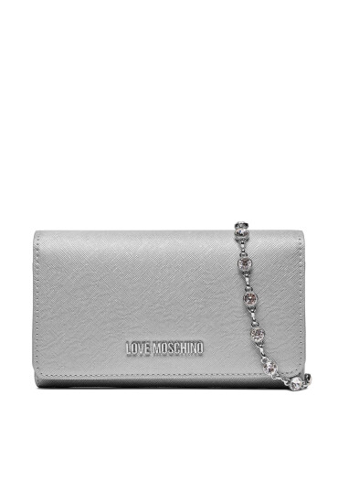 LOVE MOSCHINO Дамска чанта JC4852PP4IK2390B Argento Lam - Mera.bg