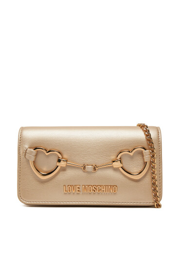 LOVE MOSCHINO Дамска чанта JC5643PP1MLB196A Златист - Mera.bg