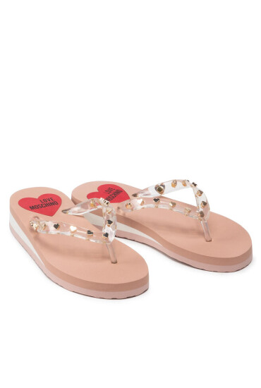 LOVE MOSCHINO Джапанки - Mera.bg