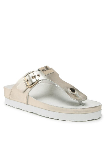 LOVE MOSCHINO Джапанки JA28164G1GIC0900 Platino - Mera.bg