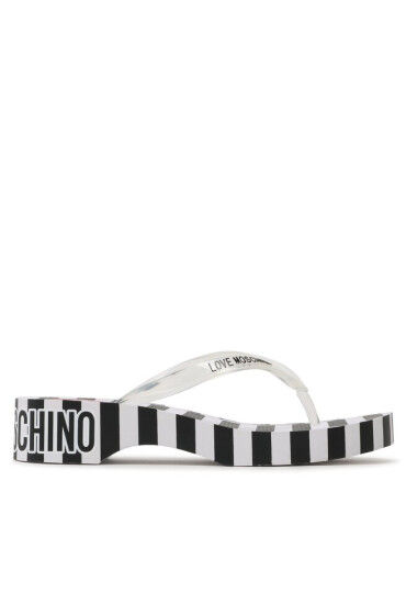 LOVE MOSCHINO Джапанки JA28244G0GI3400A Nero/Bianco - Mera.bg
