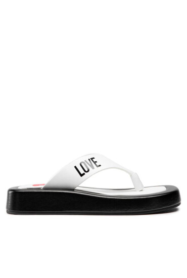 LOVE MOSCHINO Джапанки JA28293G0EIE310A Бял - Mera.bg