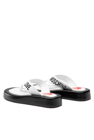 LOVE MOSCHINO Джапанки JA28293G0EIE310A Бял - Mera.bg