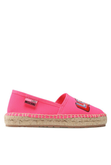LOVE MOSCHINO Еспадрили JA10192G0EJI0604 Розов - Mera.bg