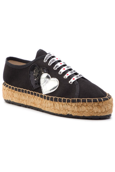 LOVE MOSCHINO Еспадрили JA10263G07JJ0000 Nero - Mera.bg