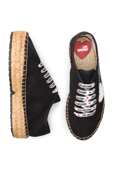 LOVE MOSCHINO Еспадрили JA10263G07JJ0000 Nero - Mera.bg
