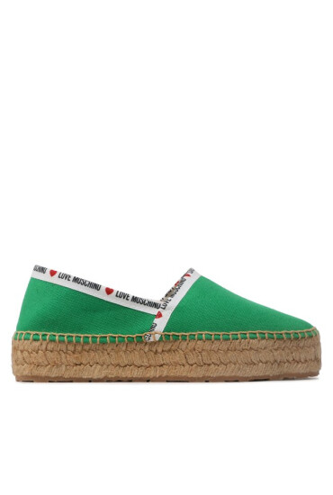 LOVE MOSCHINO Еспадрили JA10323G1GJH0850 Зелен - Mera.bg