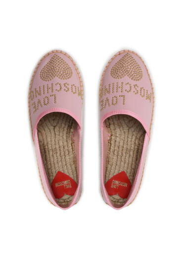 LOVE MOSCHINO Еспадрили JA10333G1GIA0600 Розов - Mera.bg