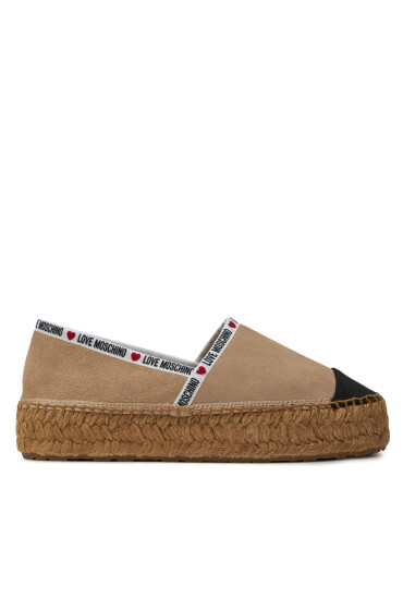 LOVE MOSCHINO Еспадрили JA10553G0IIG0131 Бежов - Mera.bg