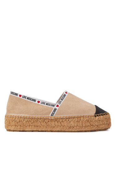 LOVE MOSCHINO Еспадрили JA10553G0IIG0131 Бежов - Mera.bg
