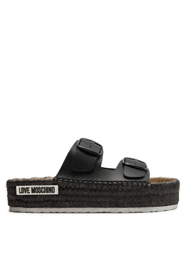 LOVE MOSCHINO Еспадрили JA28233G0IIAX000 Черен - Mera.bg