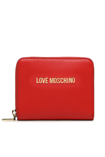 LOVE MOSCHINO Голям дамски портфейл JC5702PP1HLD0500 Rosso - Mera.bg