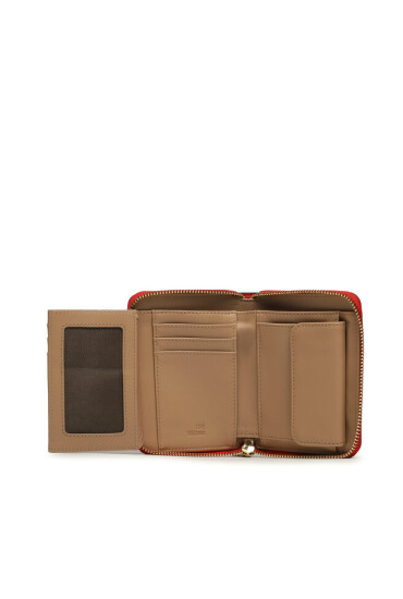 LOVE MOSCHINO Голям дамски портфейл JC5702PP1HLD0500 Rosso - Mera.bg
