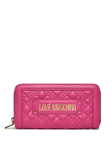 LOVE MOSCHINO Голям дамски портфейл JC5600PP0HLA0604 Розов - Mera.bg