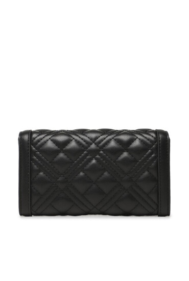 LOVE MOSCHINO Голям дамски портфейл JC5603PP1HLA0000 Nero - Mera.bg