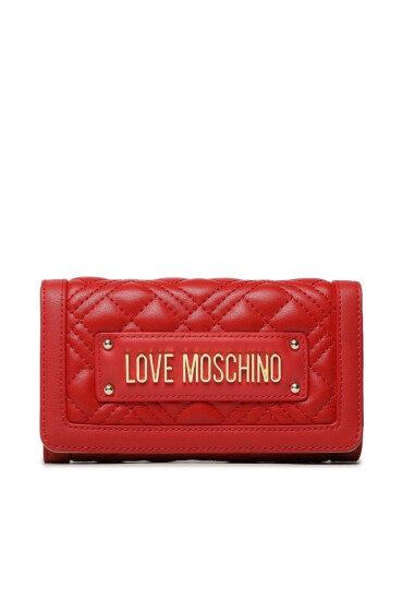 LOVE MOSCHINO Голям дамски портфейл JC5603PP1HLA0500 Rosso - Mera.bg