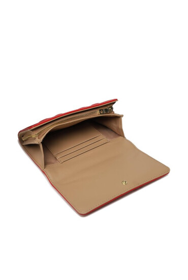 LOVE MOSCHINO Голям дамски портфейл JC5603PP1HLA0500 Rosso - Mera.bg