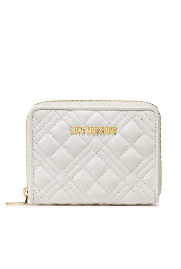 LOVE MOSCHINO Голям дамски портфейл JC5605PP0FLA0120 Off White - Mera.bg