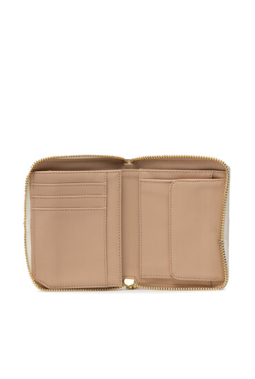 LOVE MOSCHINO Голям дамски портфейл JC5605PP0FLA0120 Off White - Mera.bg